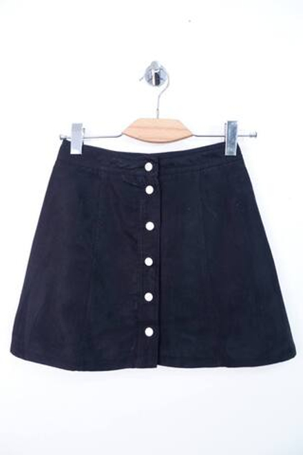 Юбка H&M замшевая, маркировка 34, визуально на 40 размер