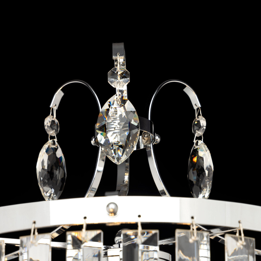 Citilux Инга CL335831 Настольная лампа хрустальная Хром