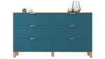 Комод Марвин 7 МДФ 140*40*80 см,    Фиеста