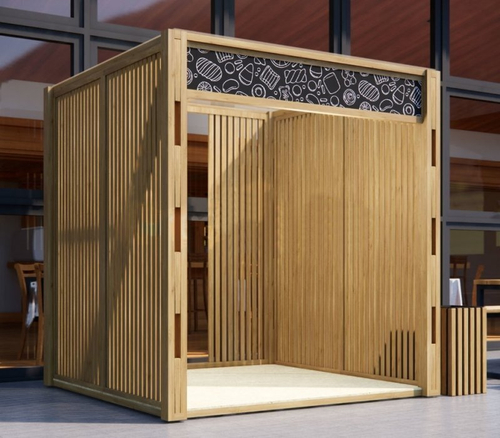 Модульный павильон для торговли Бовер 3