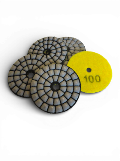 Алмазный шлифовальный круг для гравера (черепашка) для сухой и мокрой шлифовки Ø50мм P100