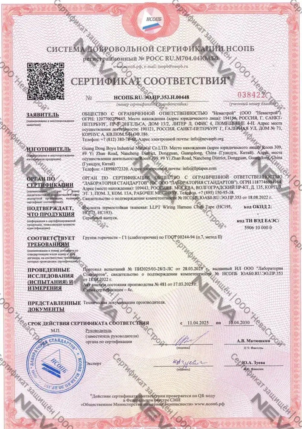 Изолента термостойкая тканевая для проводов, 3шт., 19мм*15м, / изолента черная для проводки набор