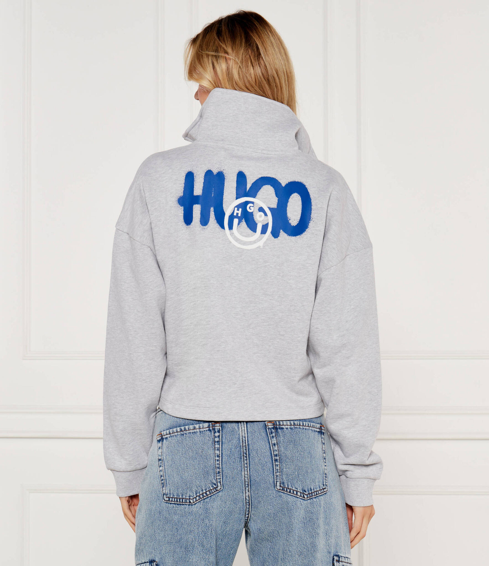 Худи DAHANNA Hugo Blue - серый(50527659)