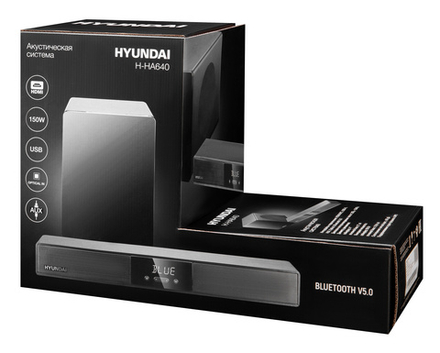 Звуковая панель Hyundai H-HA640 2.1 Black