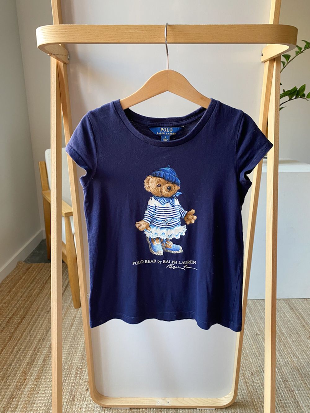 Хлопковая футболка  Ralph Lauren, 116