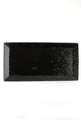 Тарелка прямоугольная 32CM BLACK MOSS