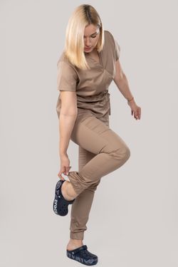Костюм медицинский женский 386 ПЕСОЧНЫЙ