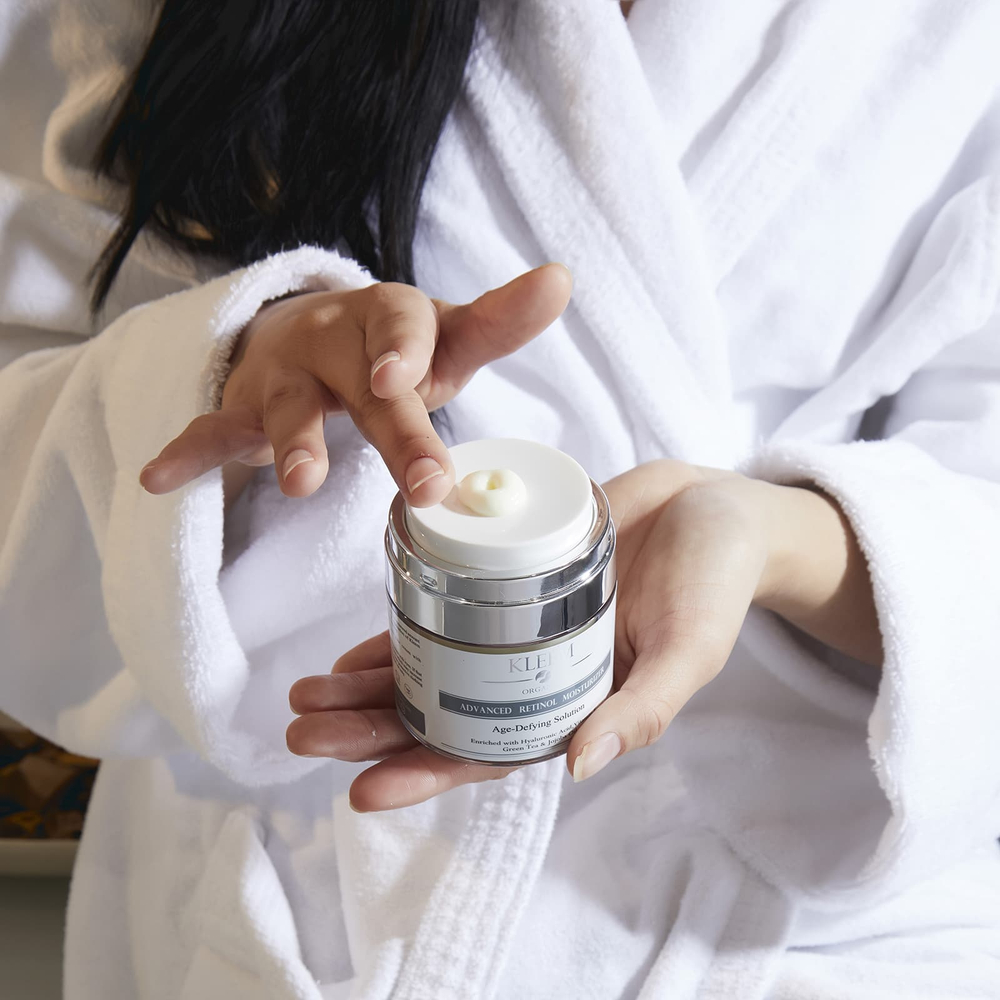 Kleem Organics, улучшенный увлажняющий крем с ретинолом, антивозрастное средство, 50 мл (1,7 жидк. унции)