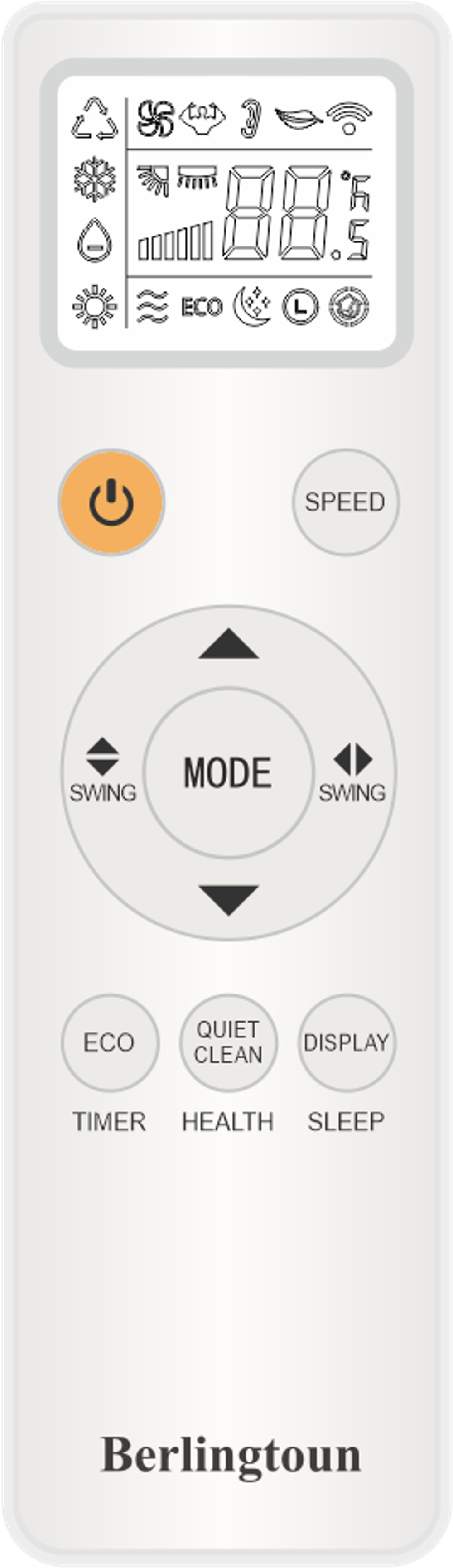 Инверторная сплит-система Berlingtoun серии Manchester Inverter BR-07MBIN1M