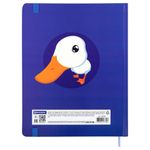 Дневник 1-11 класс 48 л., твердый, BRAUBERG, матовая ламинация, резинка, закладка-ляссе, с подсказом, "Гусь", 107237