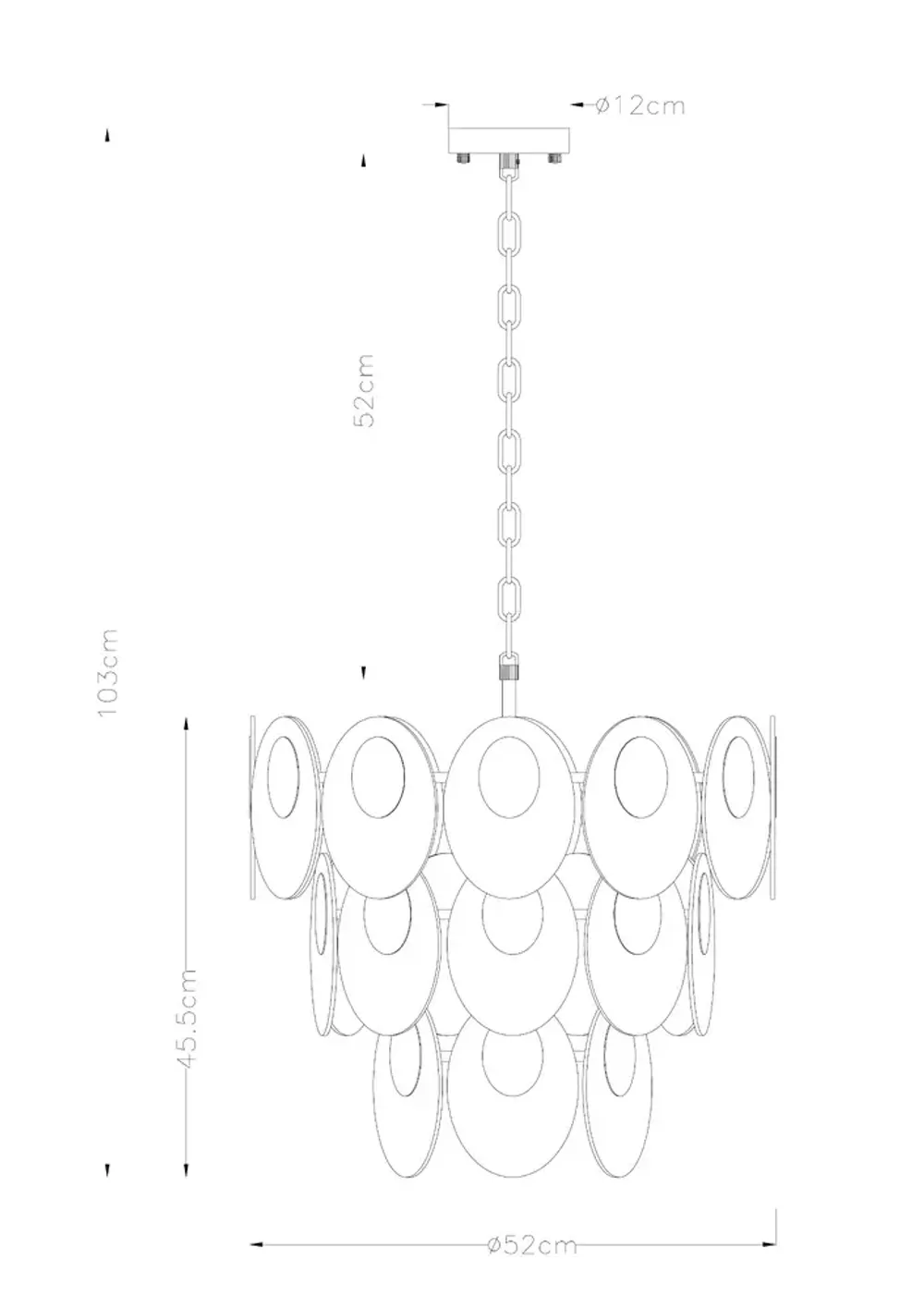 Подвесная люстра Arte Lamp