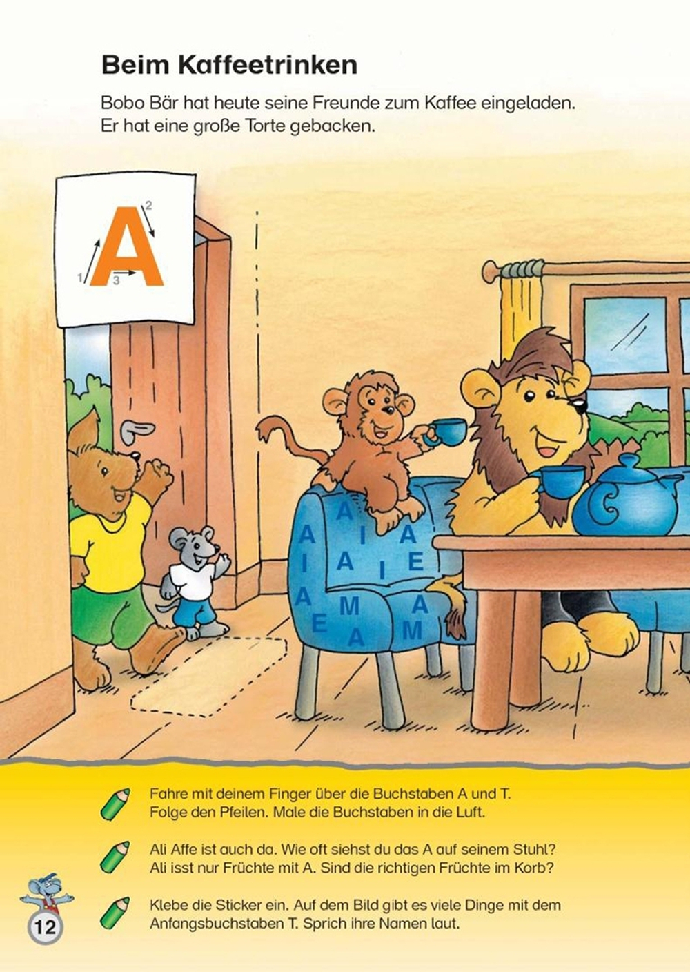 Spielerisch Deutsch Lernen, Buchstaben und Worter – Lernstufe 1