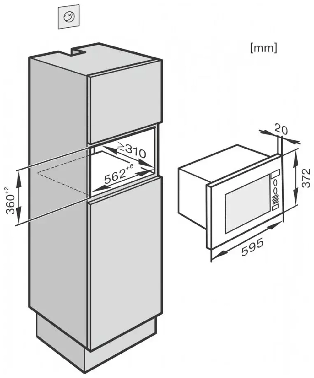Микроволновая печь Miele M2230 SC OBSW