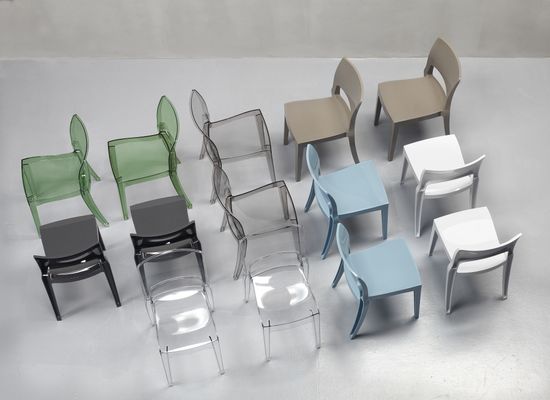 Cтул прозрачный Isy Antishock Италия Scab Design