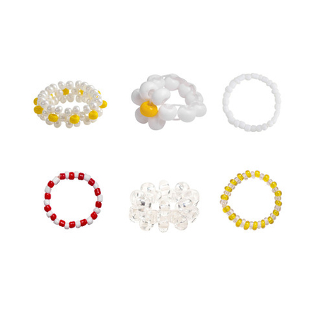 daisy rings set