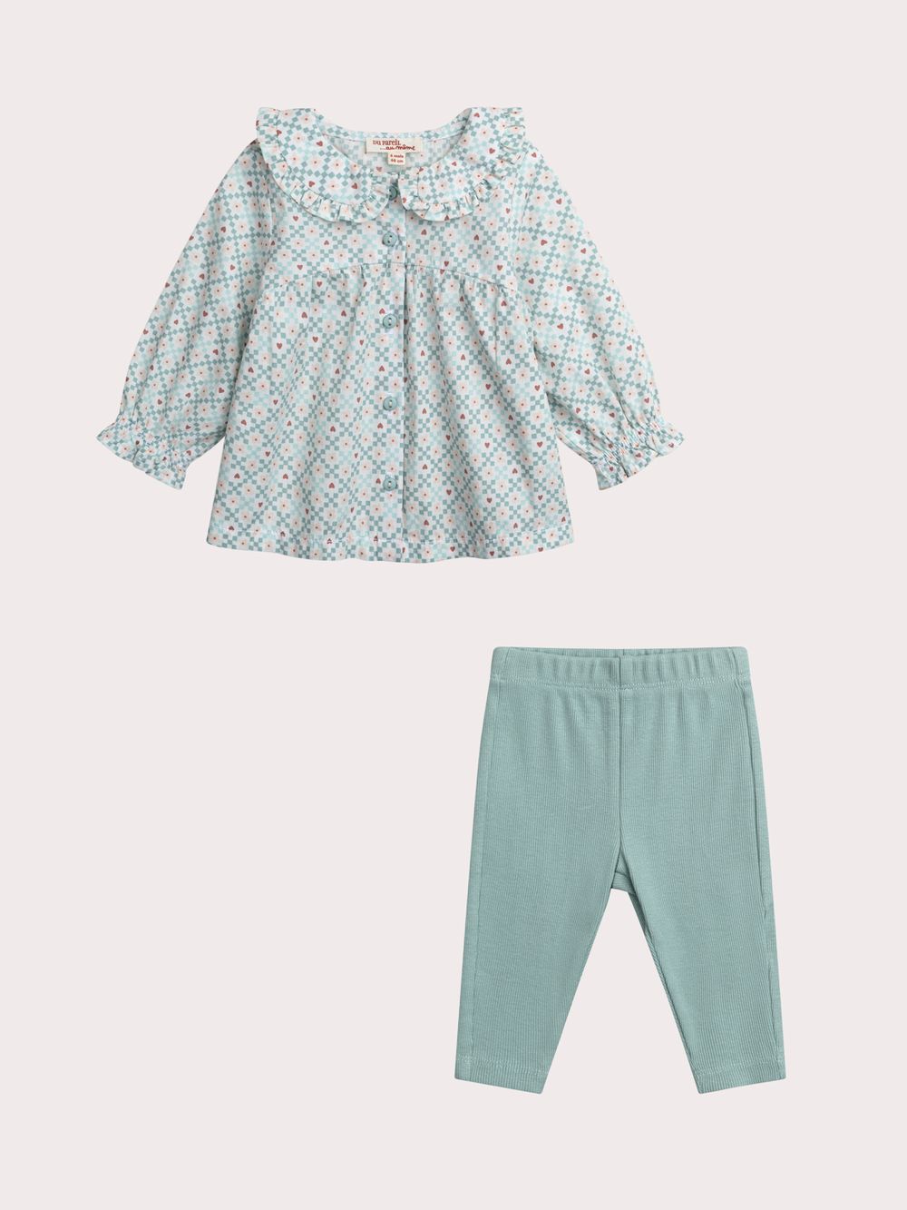 блузка с леггинсами