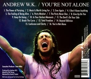 Andrew W.K. / You're Not Alone (CD)