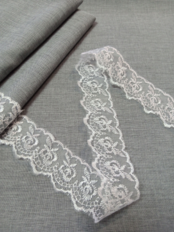Кружево капрон 4,5 см*9,14м
