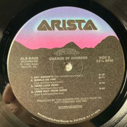 Винтажная виниловая пластинка LP Krokus Change Of Address (USA 1986)