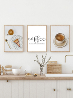 набор постеров 40х50 кофе 164435130 ТТН 246259166