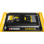 STEHER 7000 Вт, бензиновый генератор с электростартером (GS-8000E)
