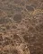Приставной столик Pirita из коричневого мрамора с ножками из дуба с темной отделкой, 71 x 70 см