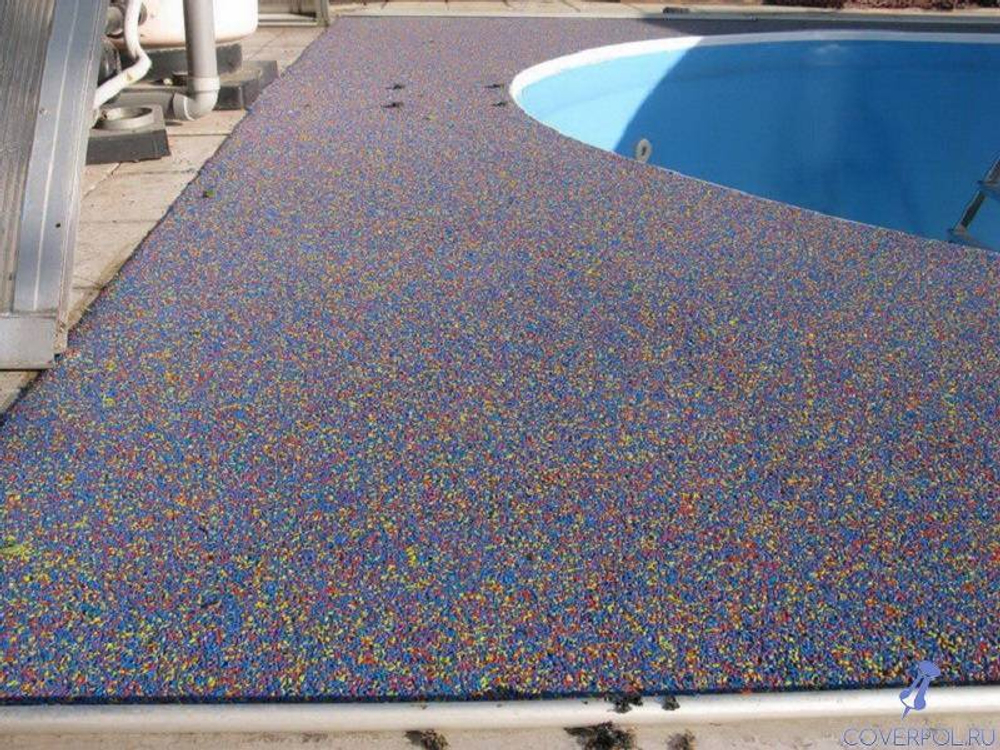 Покрытие из резиновой крошки "Треан-15" h-4мм