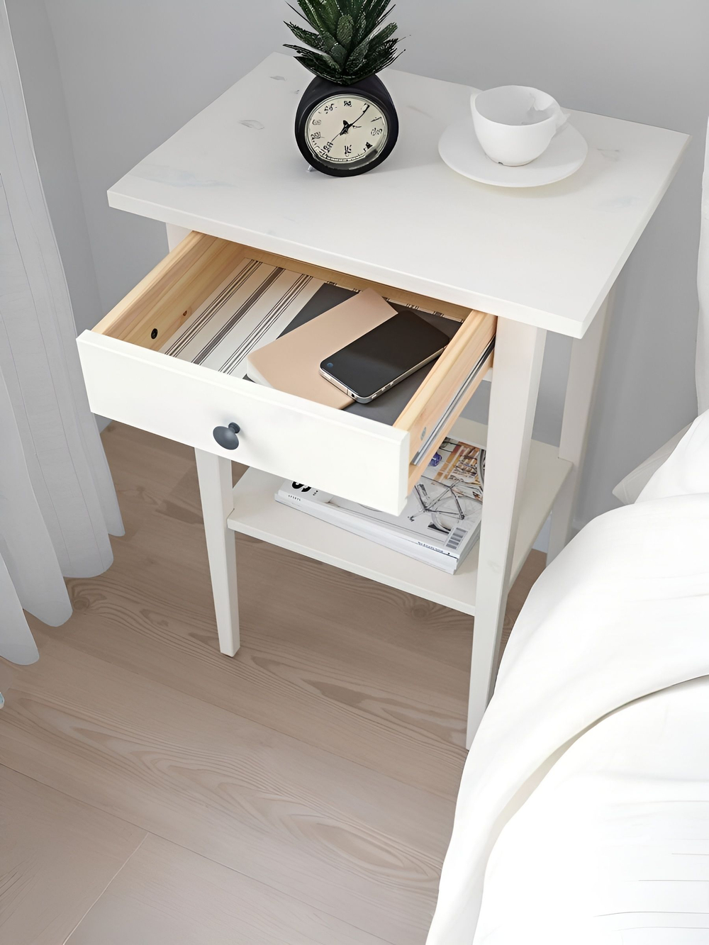 IKEA Комод КЫМОР 5 ящиков, HEMNES 58*131*40, белый, (ХЕМНЕС ИКЕА)