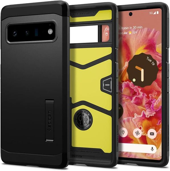 Чехол Spigen Tough Armor для Google Pixel 6 Pro (2021) - Black