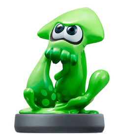 Фигурка Amiibo Inkling Squid Neon Green (Splatoon Collection)