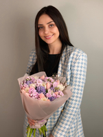 Букет "Весенняя лаванда"