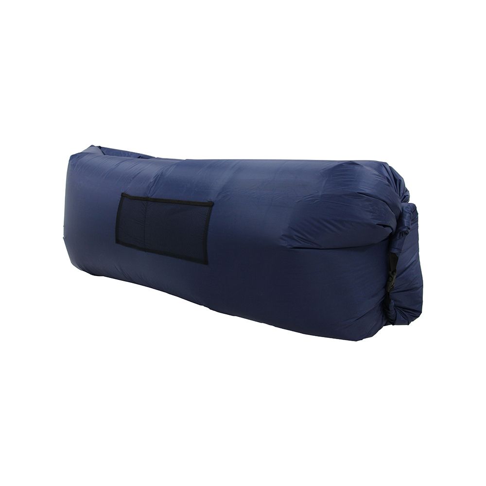 Надувной лежак Ламзак, темно-синий