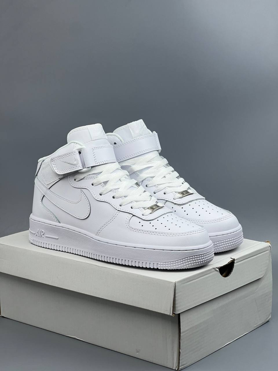 Кроссовки Nike AirForce 1 #367 (бел.)