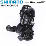 Задний переключатель SHIMANO Tourney TX800 7/8 скоростей крепление на петух черный