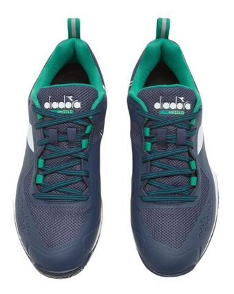 Мужские кроссовки теннисные Diadora Blushield Torneo 2 AG - небесный