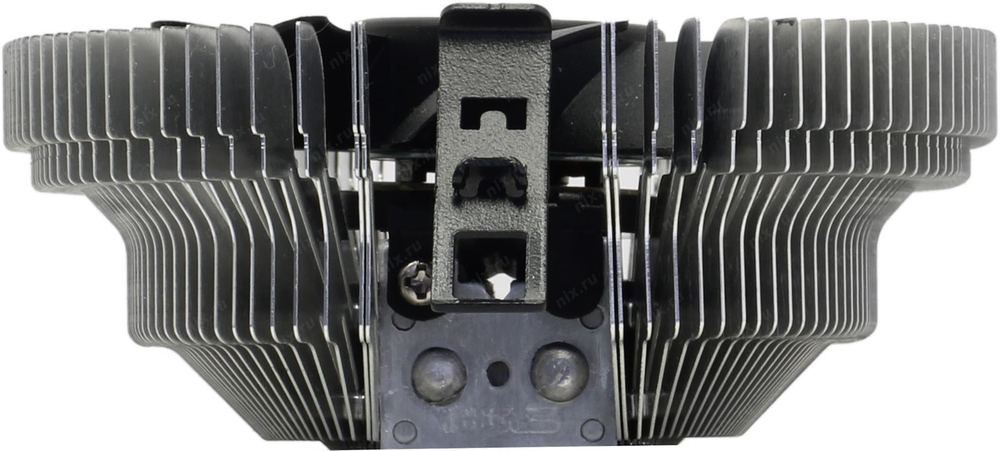 Кулер для проц PCCooler E80 Cooler (3пин, 775/1155/AM4-FM2, 22дБ, 2200 об/мин, Al)