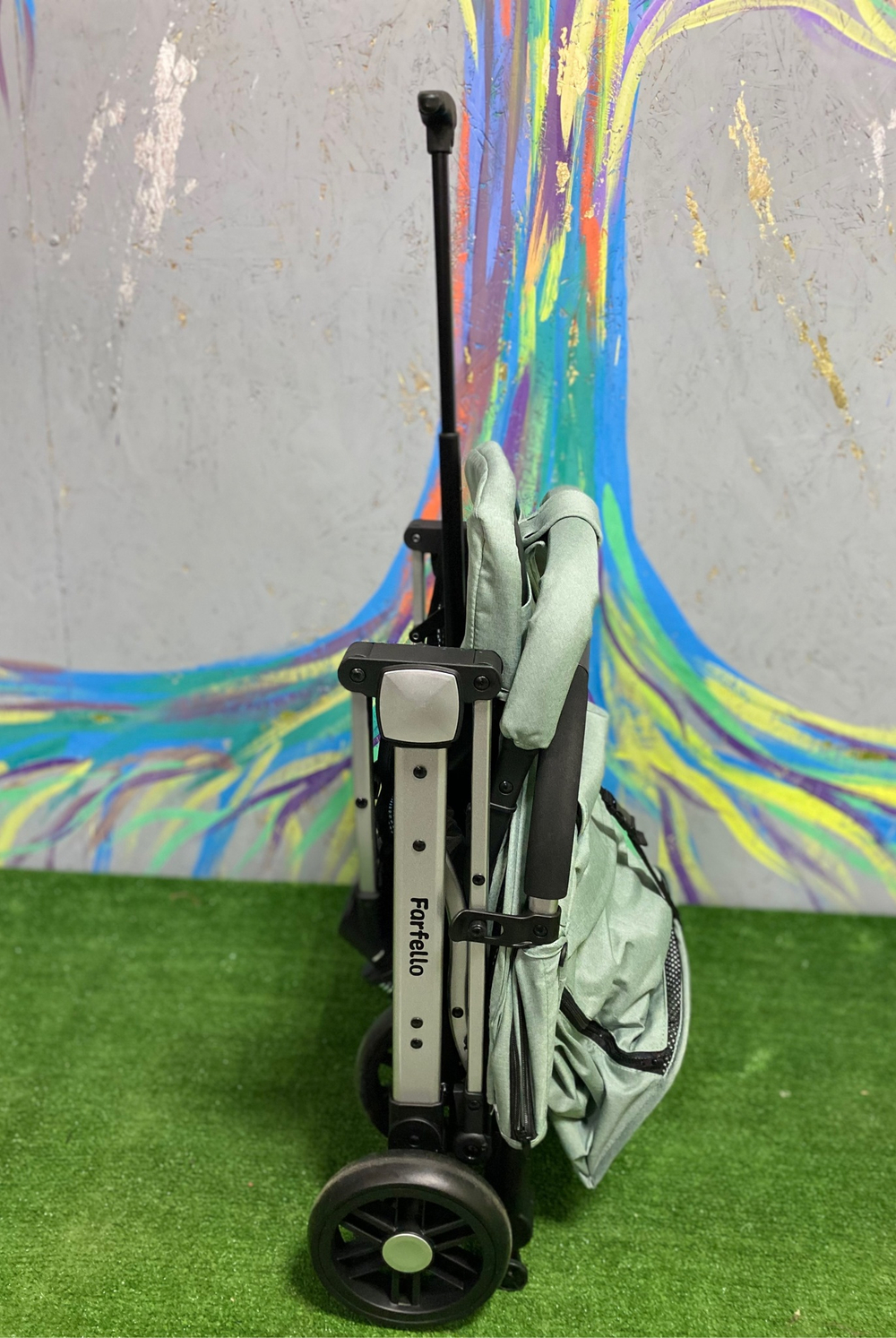 Коляска прогулочная Farfello Comfy Go, хаки Артикул: CG-15