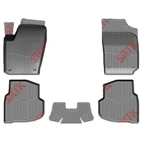 Коврики резиновые VW Polo седан 3D Premium комплект 4шт STRK