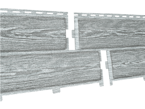 Фасадная панель Хокла Винтаж Пепел