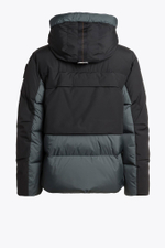 Куртка муж. PARAJUMPERS RONIN 006 черный с зеленым