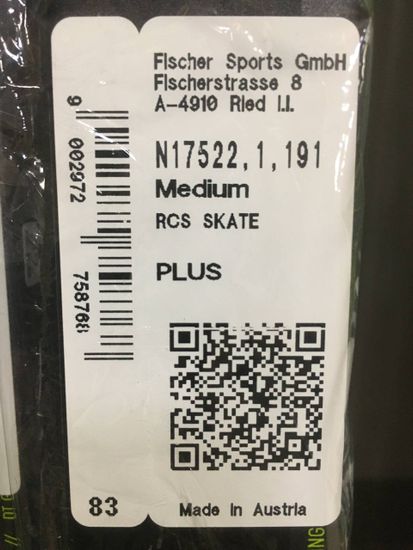 Лыжи FISCHER RCS Skate Plus Medium IFP фото 3
