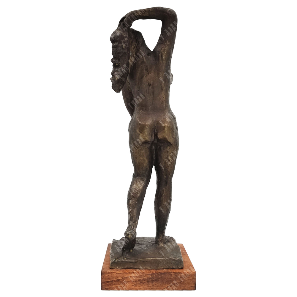 Динес Ю. С. Русская баня. Бронза, литьё. 2000 г.