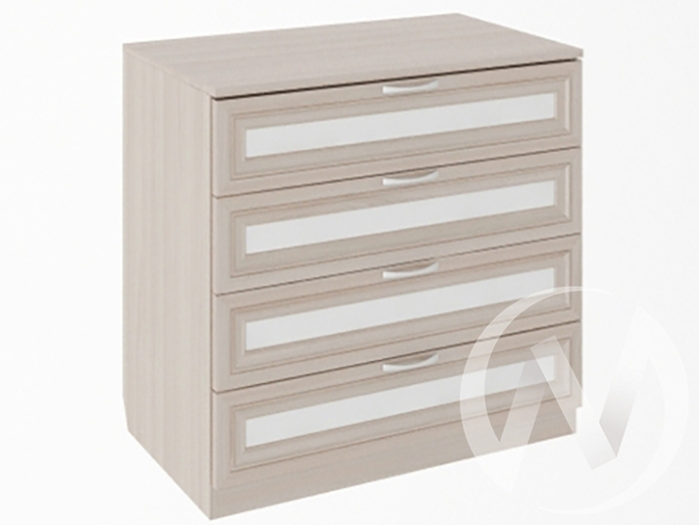 Комод М6 Остин (ясень шимо светлый/белый)