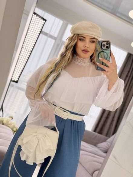 Блузка УК-7063-1 Fabrika Фото 2