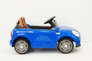 Детский электромобиль River Toys Minicooper C111CC синий