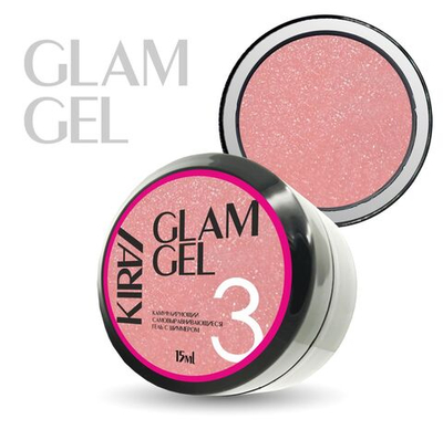 КИРА гель GLAM GEL 003 15 гр.
