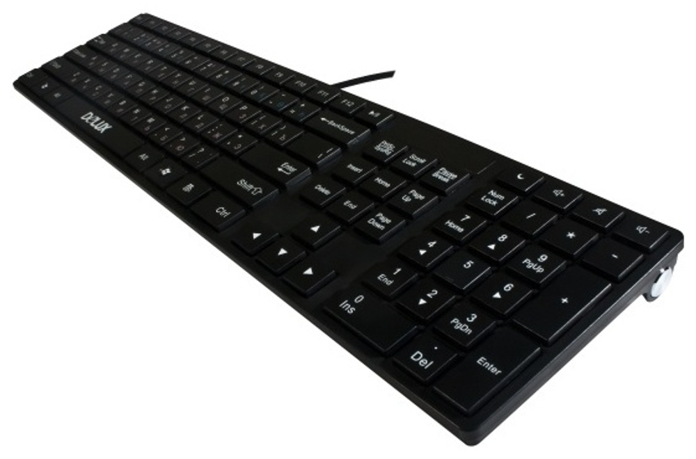Клавиатура Delux DLK-1000UB черный
