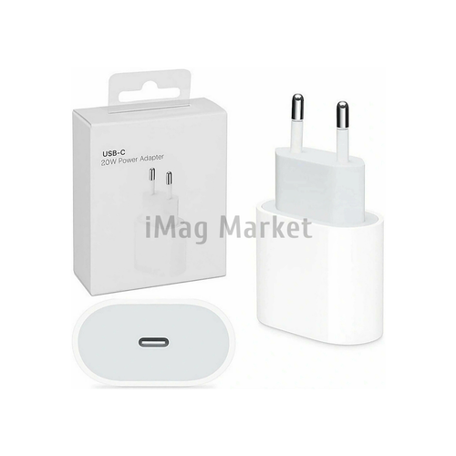 Сетевое зарядное устройство A001, 1 USB-C, 20W, 4A, белый