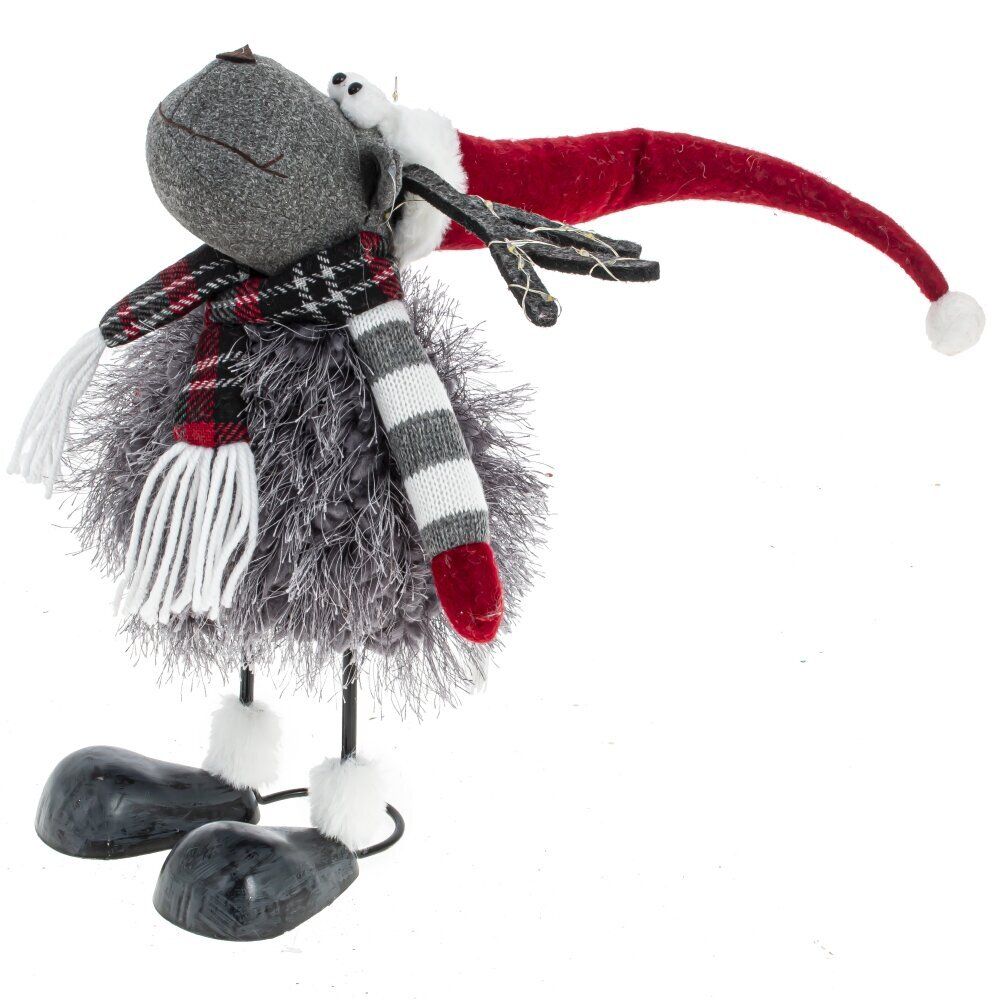 GAEM Игрушка набивная с подсветкой "Олень" (CR2032x2), L21 W15 H46/34 см