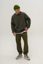 Толстовка KUL'TURA "FLEECE" Хаки